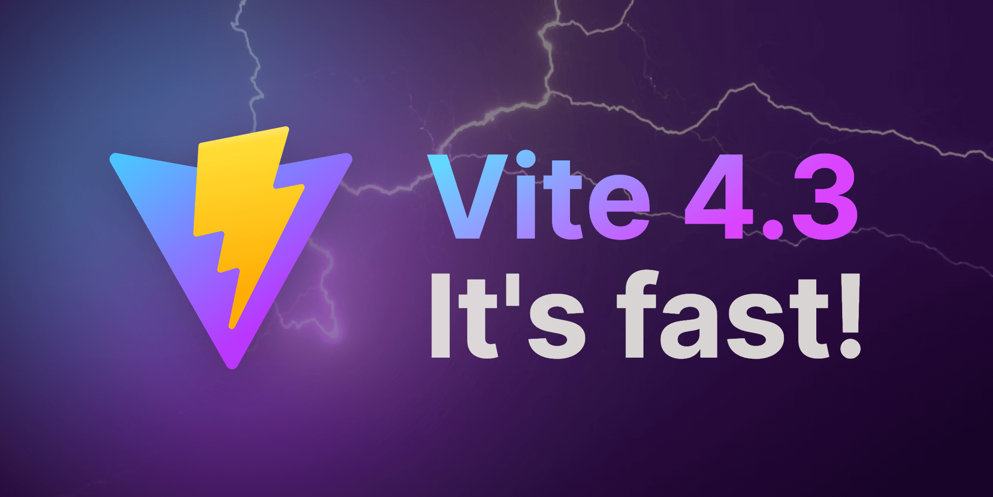 Imagen de portada de lanzamiento de Vite 4.3